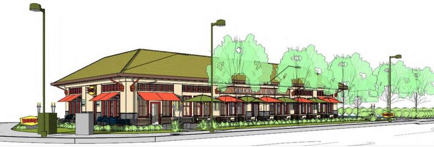 A rendering of Diamond Head Denny's in Waikiki. Don Horner, the former CEO of First